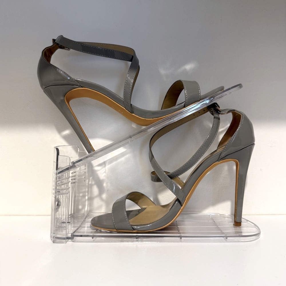 Women Stiletto Sandals Cross Strappy High Heels 11CM Open Toe
